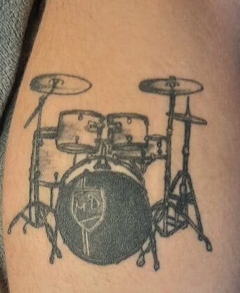 Schlagzeug Tattoo