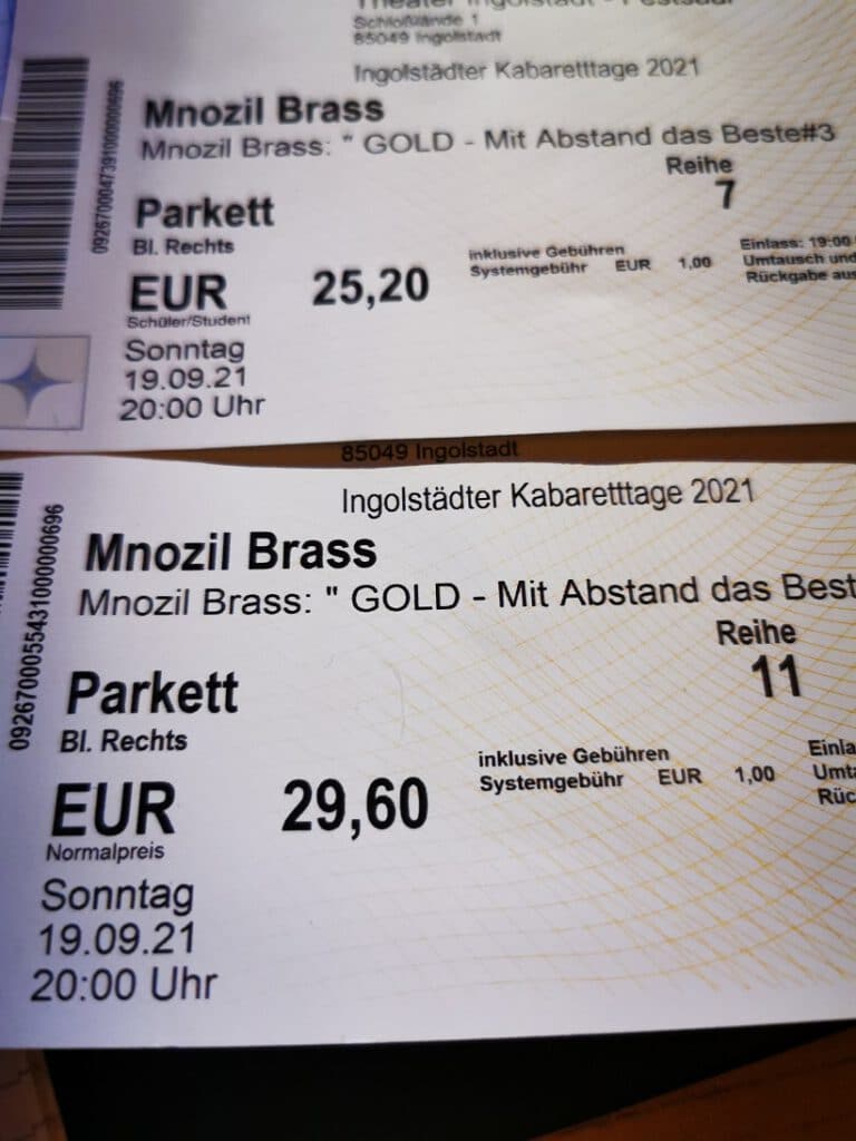 Karten Mnozil Brass