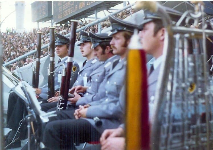 heeresmusikkorps ulm bei olympiade 1972