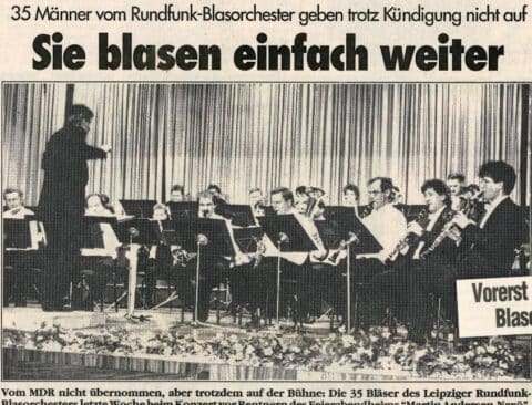 Vom Rundfunk-Blasorchester Leipzig zur Sächsischen Bläserphilharmonie